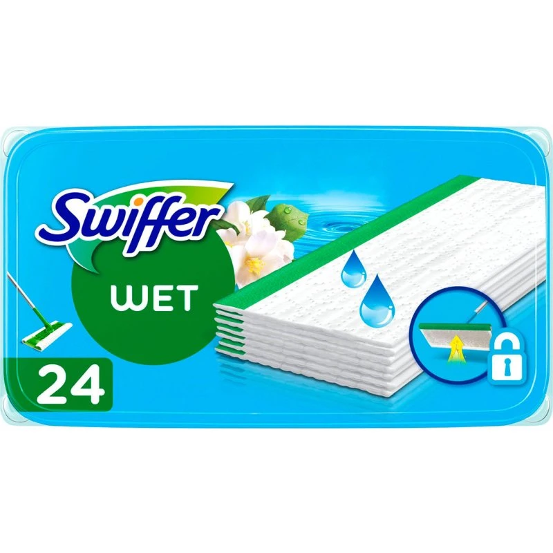 Swiffer Wet Morning Fresh Gulvklude 24 stk