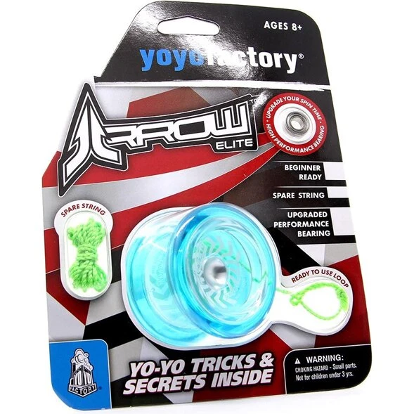 Yoyo Arrow - Blå, Ø ca. 6 cm (1 stk)