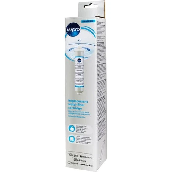 WPRO USC100 Vandfilter, Universal til Samsung, LG, Bosch, Beko