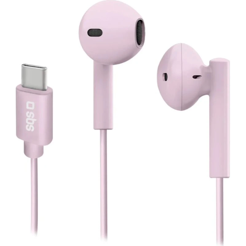 SBS Studio Mix 65c In-ear Høretelefoner - Lyserød - USB-C