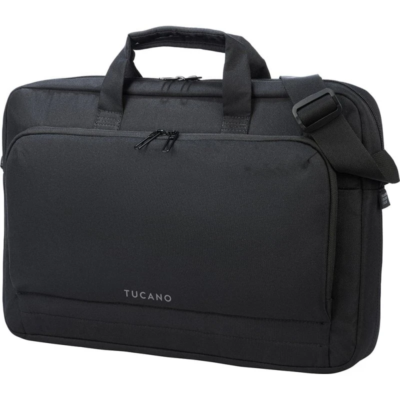 Tucano Star Notebooktaske 17,3" Sort (genbrugt stof)