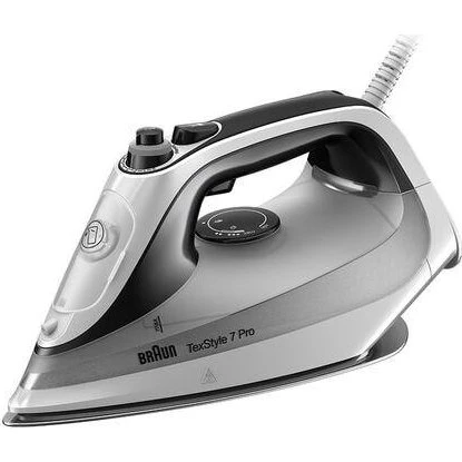 Braun TexStyle 7 Pro SI7149WB 2900W Dampstrygejern Sort/Hvid