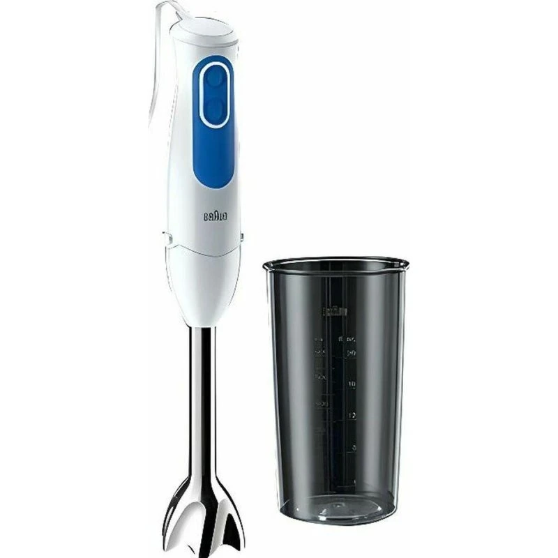 Braun MQ 3000 WH Stavblender 700 W, 600 ml, blå/hvid