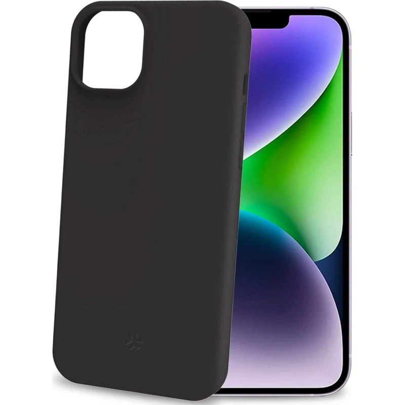 Cromo Soft Gummi Cover iPhone 15 Plus Sort