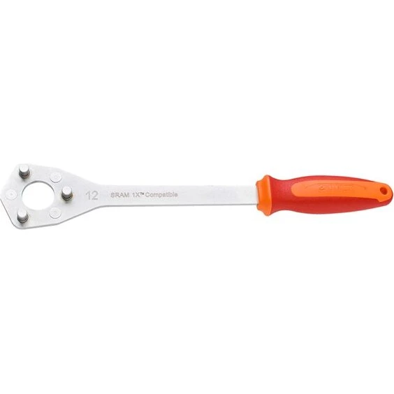 Unior kassette aftrækker/modholder 10/11/12, rød