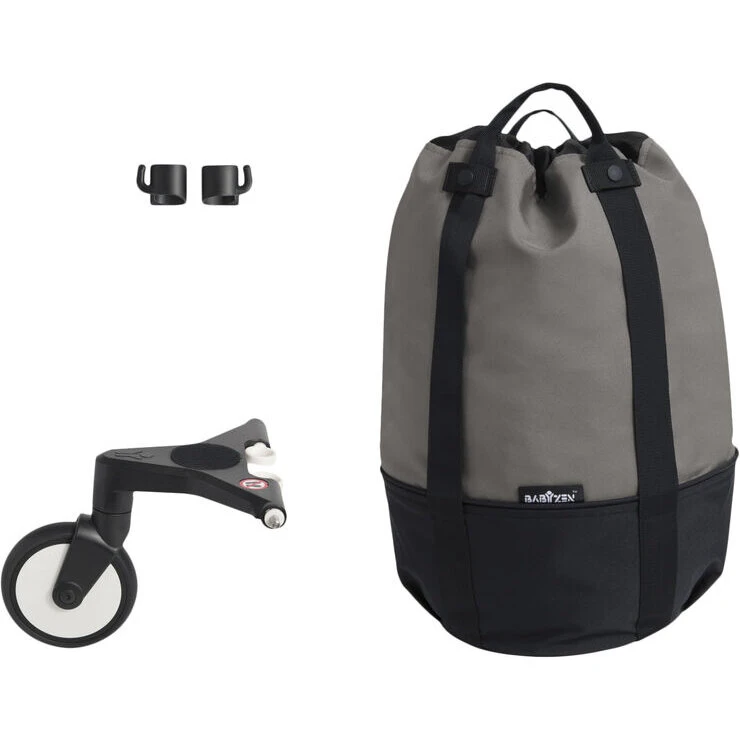 BABYZEN YOYO barnevognstaske Grey (passer YOYO+ 0+/6+)