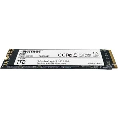 Patriot P300 SSD 1TB M.2 2280 PCIe 3.0 NVMe