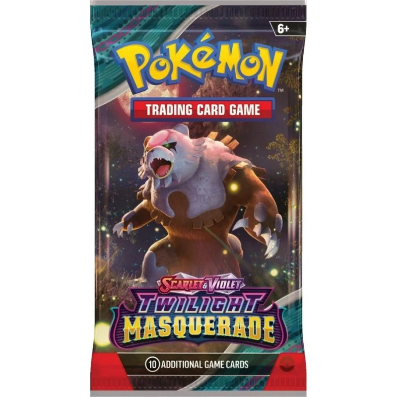 Pokémon Scarlet & Violet Twilight Masquerade Booster - 6+ år