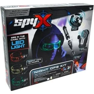 SpyX Night Ops Kit – Spionlegetøj med mørke briller og usynlig blæk