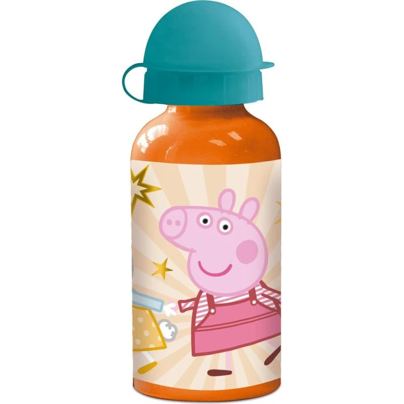 Euromic Peppa Pig Vandflaske 400 ml Aluminium