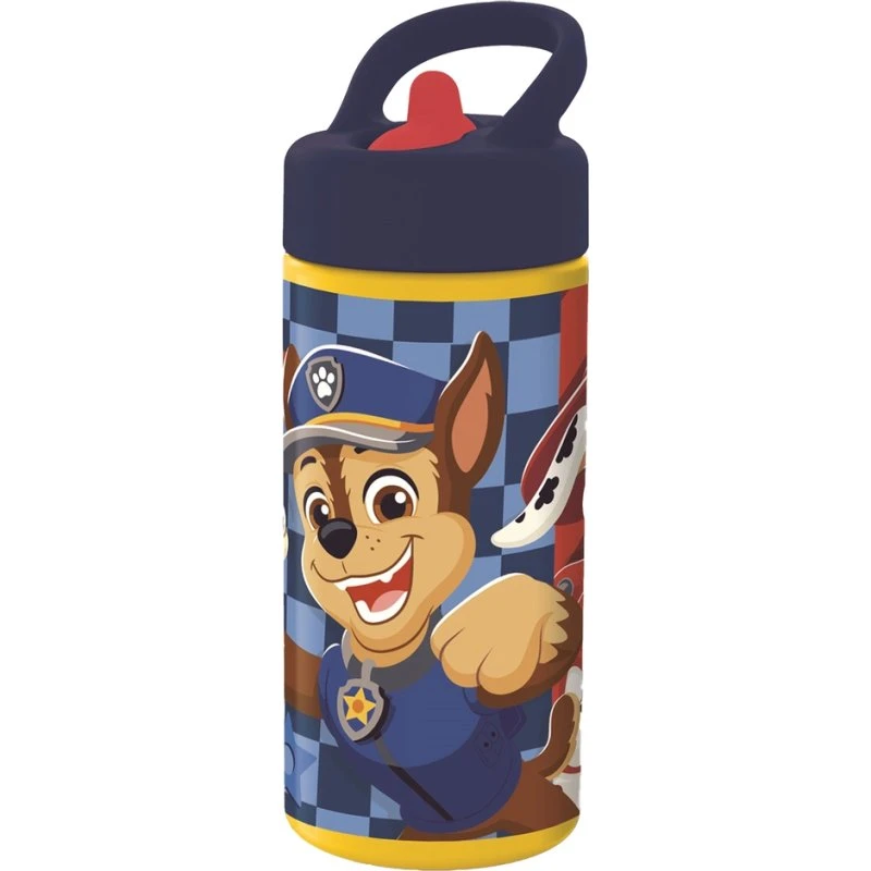 Paw Patrol Sipper Vandflaske 410 ml, Blå/Rød