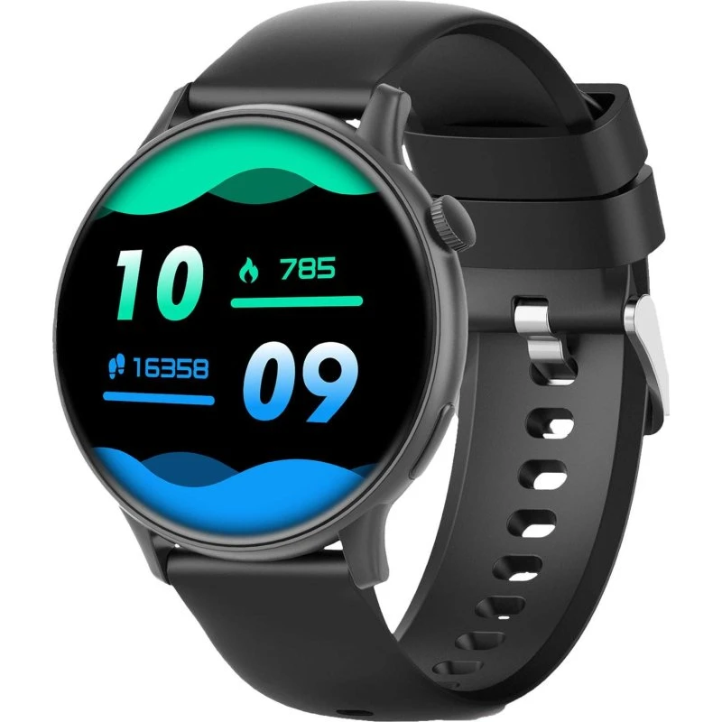 KSIX Core 2 Smartwatch 1,43" AMOLED, Sort