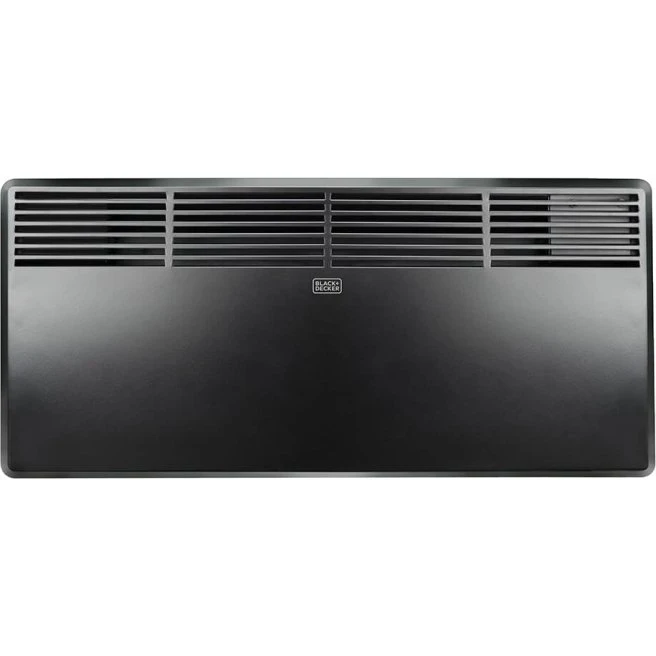 BLACK+DECKER Elradiator 1800W Sort, Vægmonteret, IPX4
