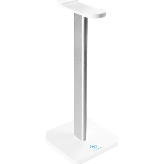Deltaco Gaming WA80 Headset Stand, Aluminium, Hvid