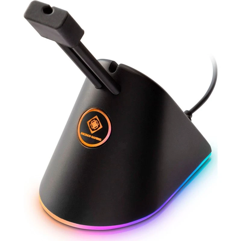 Deltaco Gaming Mus Bungee med Justerbar Arm (RGB) - Sort