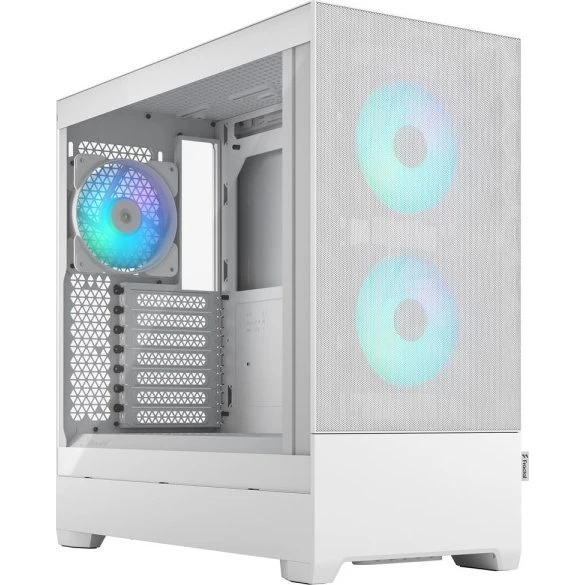 Fractal Design Pop Air RGB White TG Clear Tint - Miditower
