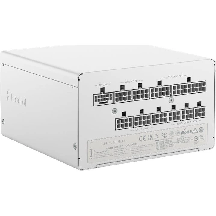 Fractal Design Ion 3 Gold 1000W Hvid Strømforsyning