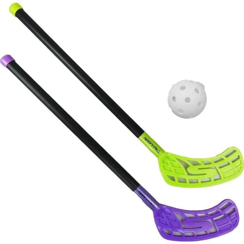 SportMe Floorball Sæt Mini 45cm Lilla + Grøn