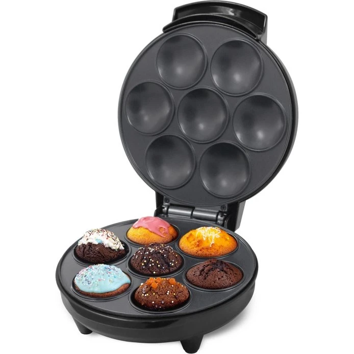 Champion Muffin Maker 7 Muffins Ceramic 700W Svart