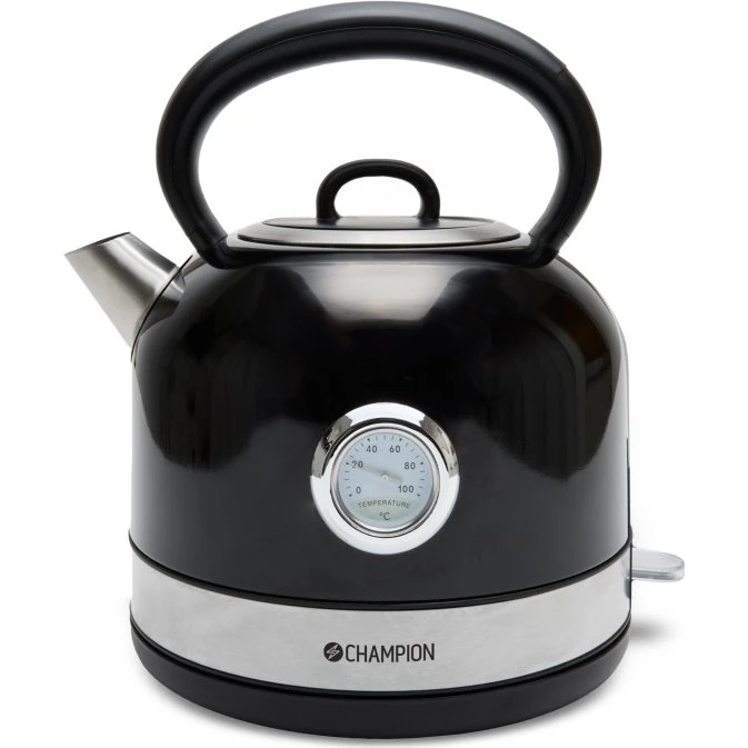 Champion VK401 Retro Vattenkokare 1,7L Svart