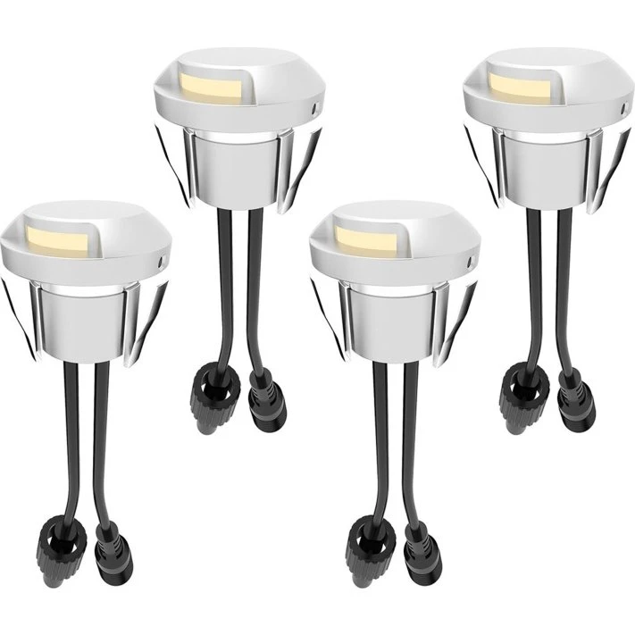 Allan Steplight 4-pak 12V 3000K IP67