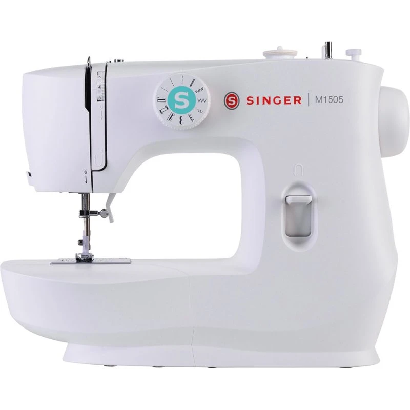 Singer M1505 Symaskine Hvid, 6 Sømprogrammer, Friarm