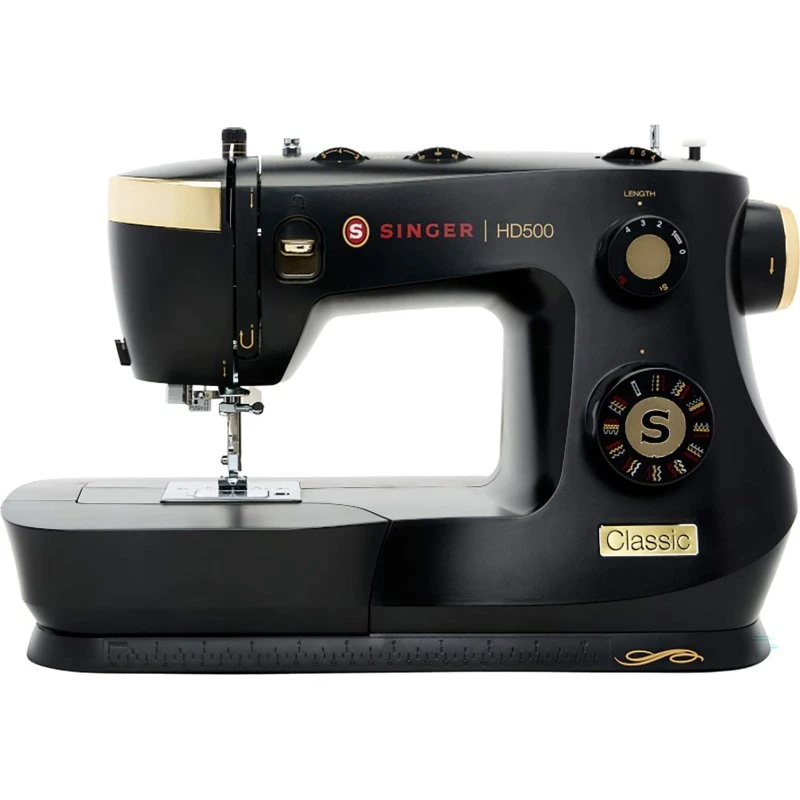 Singer HD500 – 32 sømme, Sort, Heavy-Duty