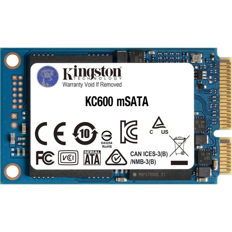 Kingston KC600 1 TB mSATA SSD