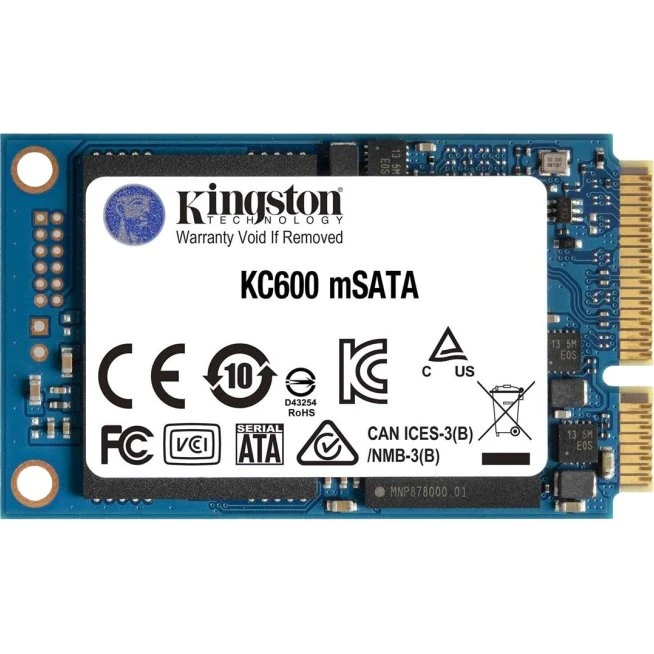 Kingston KC600 512GB mSATA SSD