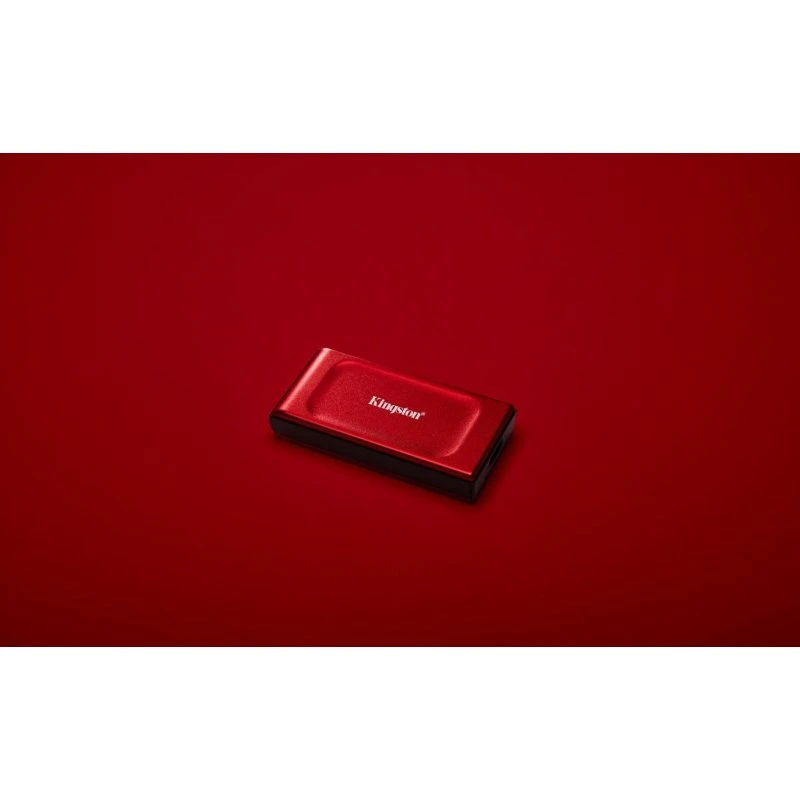 Kingston XS1000 SSD 2TB Rød USB 3.2 Gen 2