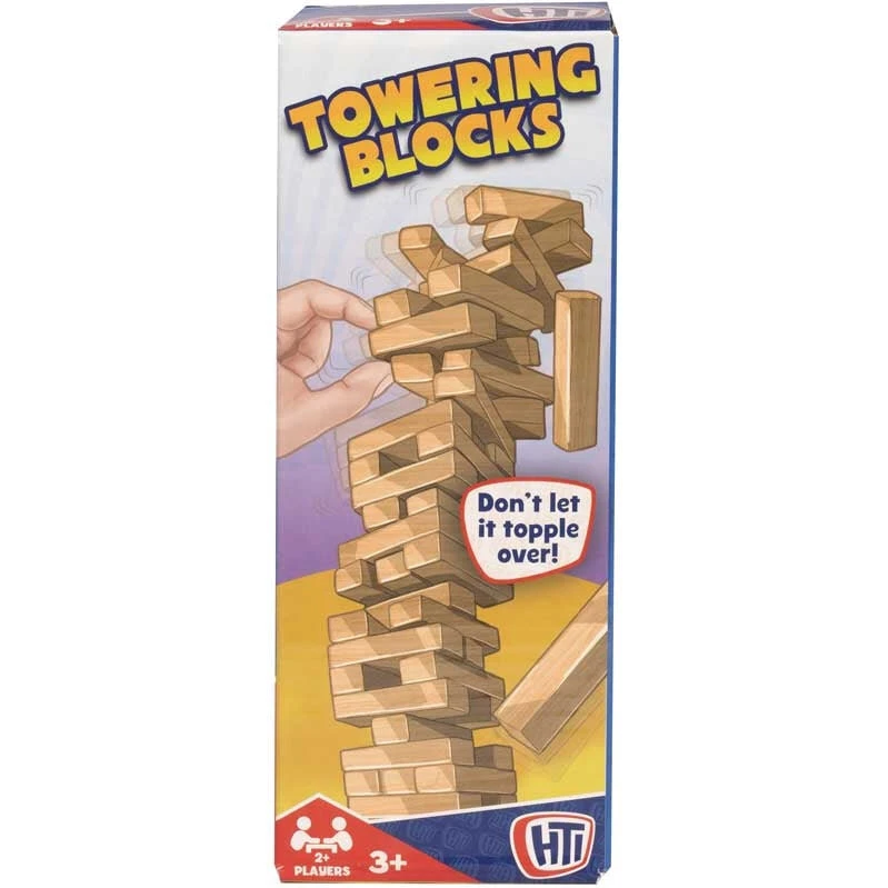 Towering Blocks M0030 – Klodsmajor familiespil fra 3 år