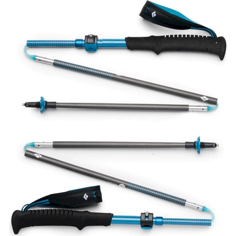 Black Diamond Distance Carbon FLZ Vandrestav 125 cm, Justerbar, Trekantsfoldbar