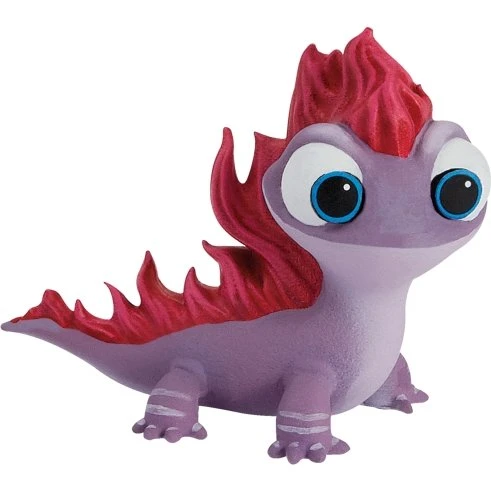 Bullyland Bruni Salamander - Frost Figur (lilla, 7-8 cm)