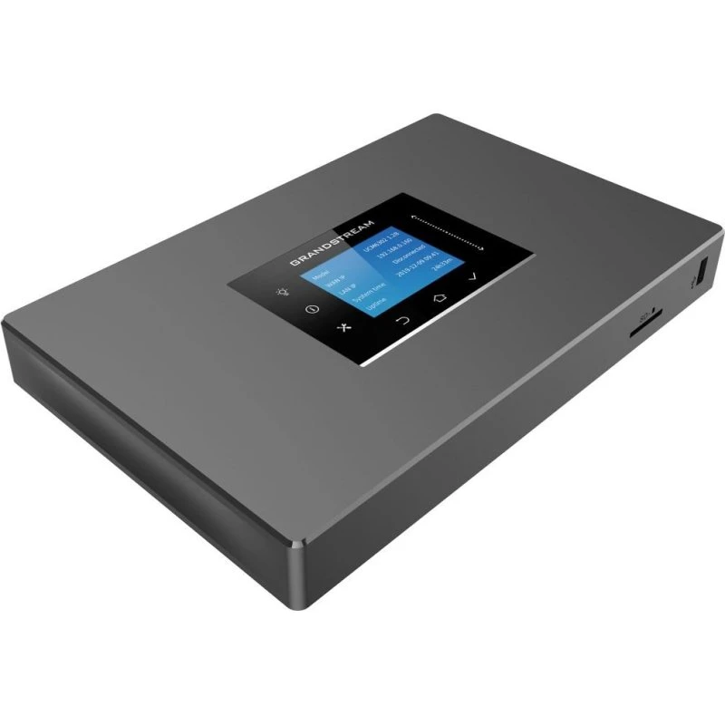 Grandstream UCM6300A, IP-PBX med 250 deltagere, 3x PoE+