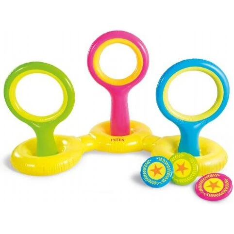 INTEX Flyvende Diskoskast Spil 57510NP (oppusteligt poolspil)