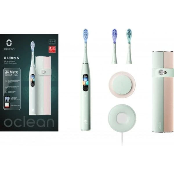 Oclean X Ultra S Elektrisk Tandbørste, Grøn