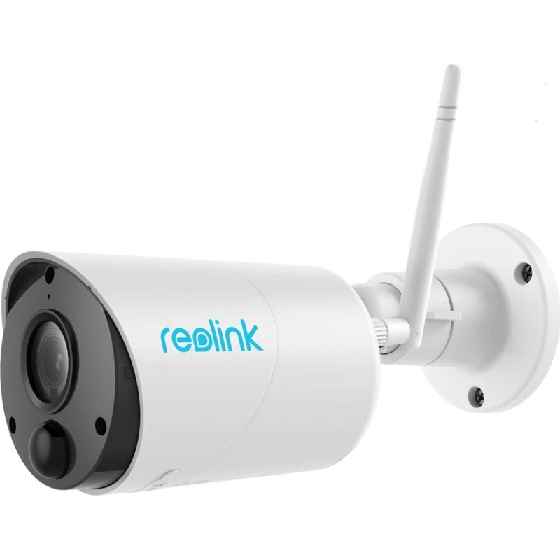 Reolink Argus Eco (B320) – Batteridrevet WiFi-kamera, 3 MP, IP65, hvid