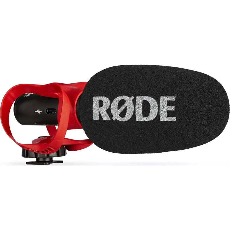 Røde VideoMic GO II med Helix Mount, rød