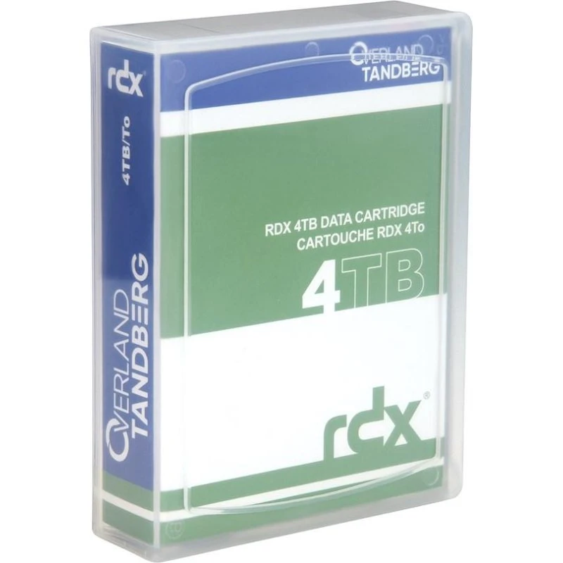 Tandberg RDX 4TB HDD-kassette med 3 års service