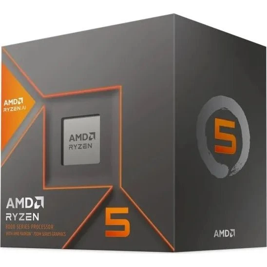 AMD Ryzen 5 8600G 6K/12T 4,3 GHz, Radeon 760M, AM5, med Wraith Stealth