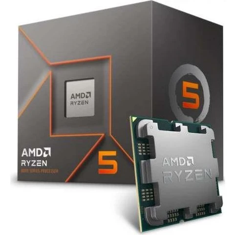 AMD Ryzen 5 8400F 4,2 GHz (16 MB L3) Box med Wraith Stealth