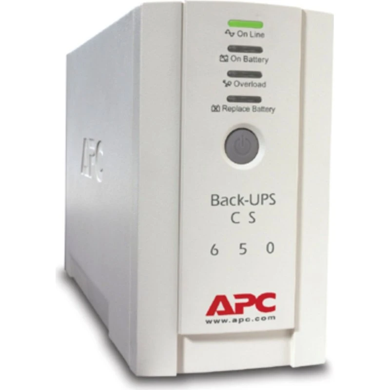 APC BK650EI 650VA/400W Standby UPS med 4 x IEC C13