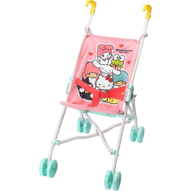Hello Kitty Dukkevogn Sulky – Foldbar og rejsevenlig