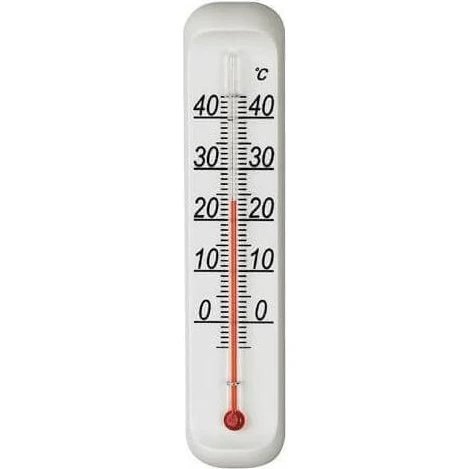 Termometerfabriken Indendørs Termometer Klassisk, Hvid, 150x30mm