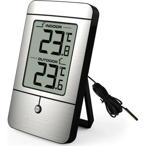 Termometerfabriken Digital Inde/Ude Termometer, -40 til +70°C