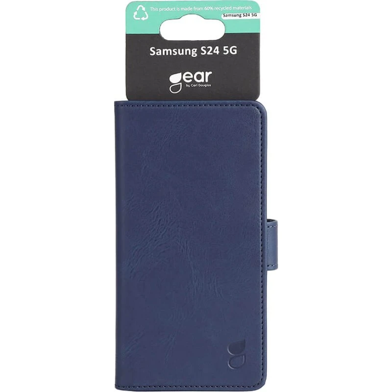 Gear Wallet 3 Kortpladser Blå - Samsung S24 5G