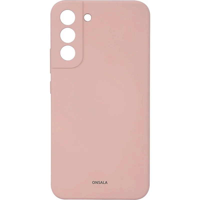 Onsala Silikone Mobilcover Sand Pink til Samsung S22