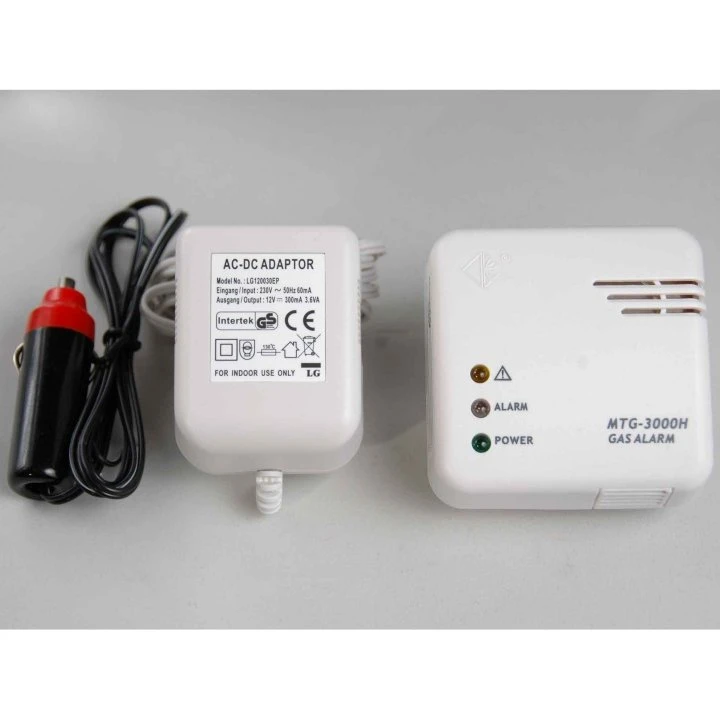 Nexa MTG-3000H Gasvarnare 230V/12V, hvid