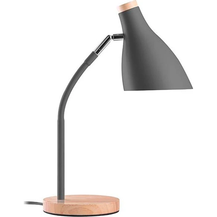 Tracer 47236 Scandi Bordlampe, grå, E27, 40W