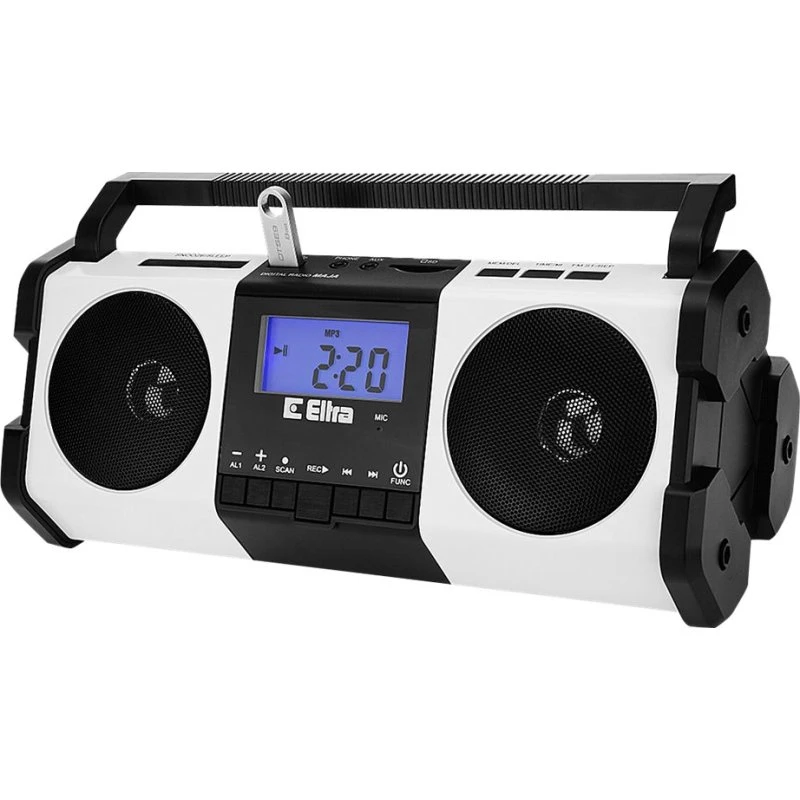 Eltra Maja 138USB Hvid Privat Radio